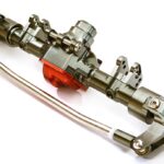 Billet Machined Complete Front Axle Housing Assembly for Axial SCX10 II 90046