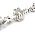 Billet Machined Complete Front Axle Housing Assembly for Axial SCX10 II 90046