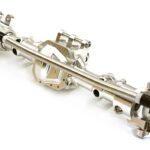 Billet Machined Complete Front Axle Housing Assembly for Axial SCX10 II 90046