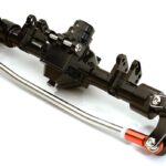 Billet Machined Complete Front Axle Housing Assembly for Axial SCX10 II 90046