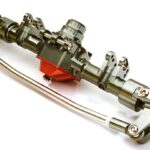 Billet Machined Complete Front Axle Housing Assembly for Axial SCX10 II 90046