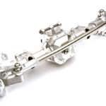 Billet Machined Complete Front Axle Housing Assembly for Axial SCX10 II 90046