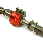 Billet Machined Complete Rear Axle Housing Assembly for Axial SCX10 II 90046