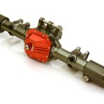 Billet Machined Complete Rear Axle Housing Assembly for Axial SCX10 II 90046