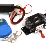 Billet Machined T3 Realistic Mega Winch w/Wireless Module for 1/10 Scale Crawler