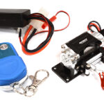 Billet Machined T3 Realistic Mega Winch w/Wireless Module for 1/10 Scale Crawler