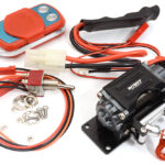 Billet Machined T3 Realistic Mega Winch w/Wireless Module for 1/10 Scale Crawler