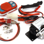 Billet Machined T3 Realistic Mega Winch w/Wireless Module for 1/10 Scale Crawler