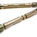 Billet Machined Steel Center Drive Shaft Set for SCX-10 Dingo, Honcho & Jeep