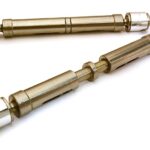 Billet Machined Steel Center Drive Shaft Set for SCX-10 Dingo, Honcho & Jeep