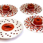 Alloy 44mm Brake Disc 12mm Hex +3 Offset for 1/10 Size RC Drift