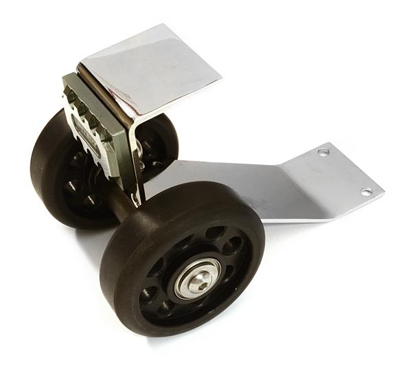 C27190GUN Metal Machined Wheelie Bar Kit for Traxxas X-Maxx 4X4 - Image 1