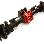 Billet Machined Complete Front Axle Assembly w/Internals for 1/10 SCX10 II 90046