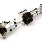 Billet Machined Complete Front Axle Assembly w/Internals for 1/10 SCX10 II 90046