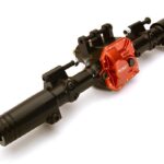 Billet Machined Complete Rear Axle Assembly w/ Internals for 1/10 SCX10 II 90046