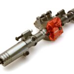 Billet Machined Complete Rear Axle Assembly w/ Internals for 1/10 SCX10 II 90046