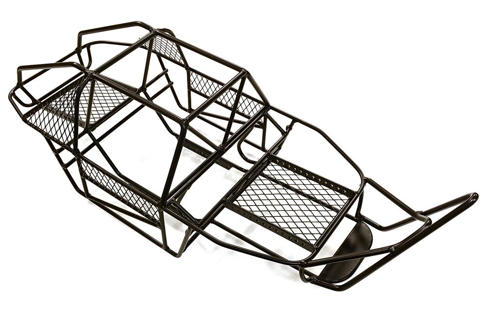 C27217 1/10 Steel DIY Roll Cage Tube Frame Chassis for Axial SCX-10 & AX10 - Image 1