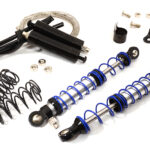 Realistic 92mm Off-Road Shocks w/ Remote Reservoirs for 1/10 Scale Crawler