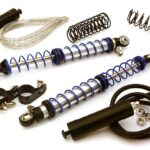 Realistic 112mm Off-Road Shocks w/ Remote Reservoirs for 1/10 Scale Crawler