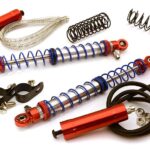 Realistic 112mm Off-Road Shocks w/ Remote Reservoirs for 1/10 Scale Crawler