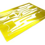 Scratch Resistance Sticker Set Decal for Traxxas 6507R TQi 2.4GHz 4CH Controller