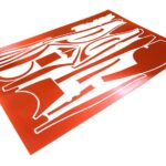 Scratch Resistance Sticker Set Decal for Traxxas 6507R TQi 2.4GHz 4CH Controller