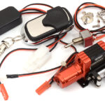 T10 Realistic High Torque Mega Winch w/ Remote for Scale Rock Crawler 1/10 Size