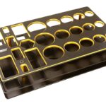 Universal Workbench Organizer 195x117x40mm Workstation Tray