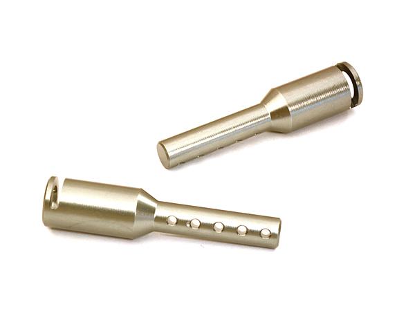 C27290GUN Billet Machined Alloy 5.5mm Size Body Post Extenders +35mm - Image 1