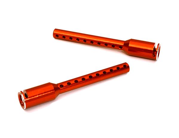 C27292RED Billet Machined Alloy 5.5mm Size Body Post Extenders +55mm - Image 1