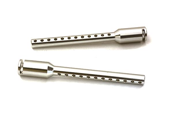 C27293SILVER Billet Machined Alloy 5.5mm Size Body Post Extenders +65mm - Image 1