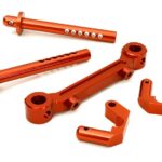 Billet Machined Front Body Mount Bracket w/ Posts for Axial 1/10 Yeti Rock Racer