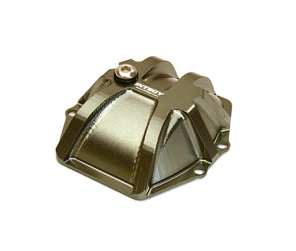 C27297GUN Billet Machined Alloy Differential Cover for Axial 1/10 Yeti, RR10 & Wraith 2.2 - Image 1