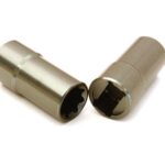 Alloy Machined 27mm Center Drive Shaft Spline Tubes for Axial 1/10 Size Off-Road