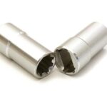 Alloy Machined 27mm Center Drive Shaft Spline Tubes for Axial 1/10 Size Off-Road