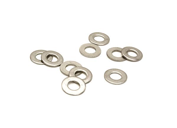 C27308 Metal Washer 4x9x0.5mm (10) Shim Spacer - Image 1