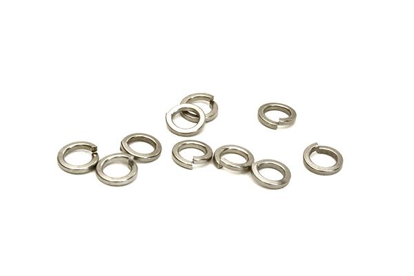 C27310 Metal Spring Washer 4mm Size (10) Shim Spacer - Image 1