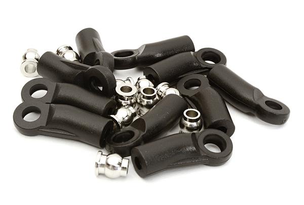 C27392 M3 Size Offset 24mm length Ball Ends Type Tie Rod Ends, w/ 3mm Ball Links - Image 1