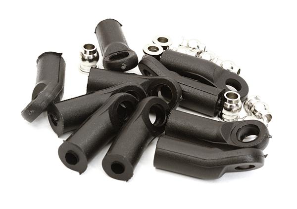 C27398 M4 Size Angled 25mm length Ball Ends Type Tie Rod Ends, w/ 3mm Ball Links - Image 1