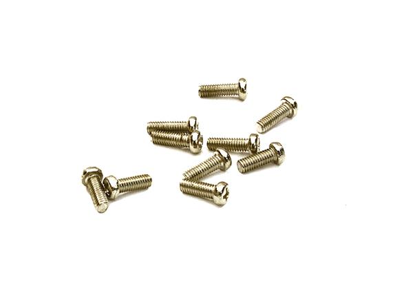 C27429 Metal 2.5 x 8mm Phillips Head Screw (10) RC Hardware - Image 1