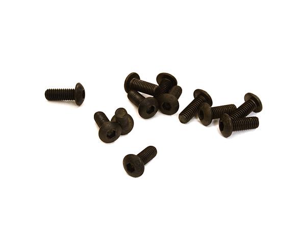 C27436 Hardware: Button Head Hex Screw (12) M3x8mm Size - Image 1