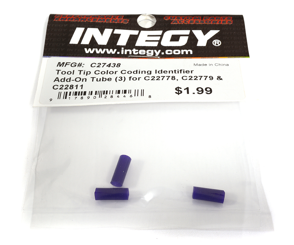 C27438 Tool Tip Color Coding Identifier Add-On Tube (3) for C22778, C22779 & C22811 - Image 1