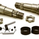 Billet Machined +6mm Ext. Stub Axles for C27070, C27071 & C27072