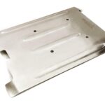 Stainless Steel (Raw) Center Skid Plate for Traxxas 1/10 E-Revo (-2017) & Summit