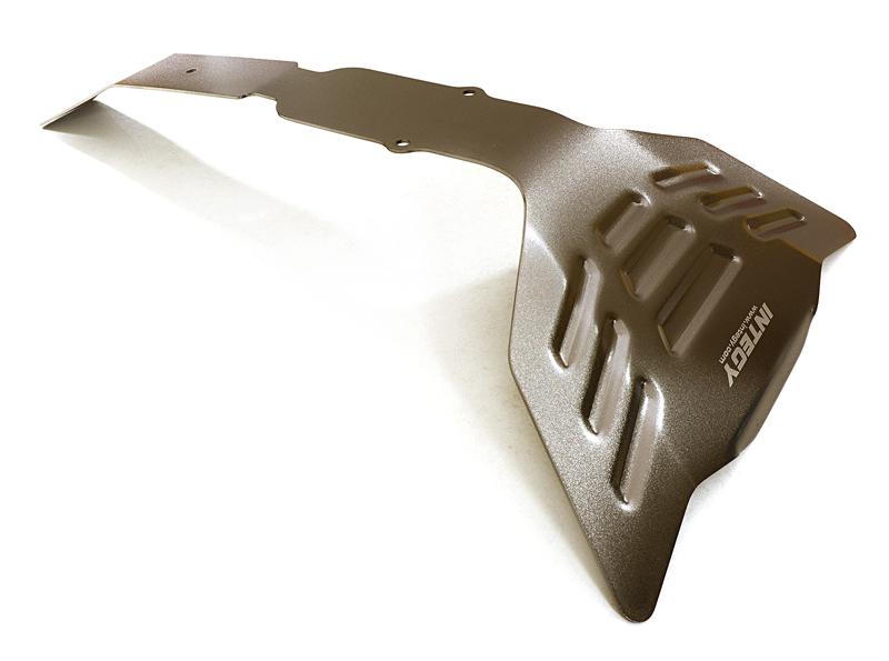 C27476GREY Stainless Steel (Coated) Front Skid Plate for Traxxas 1/10 E-Revo(-2017), Summit - Image 1