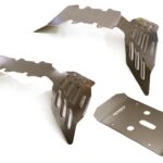 Stainless Steel (Coated) Skid Plate Kit for Traxxas 1/10 E-Maxx