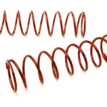 Red Color 6.6lbs./inch Rear Suspension Spring (2) for 1/10 Stampede 2WD 3757X