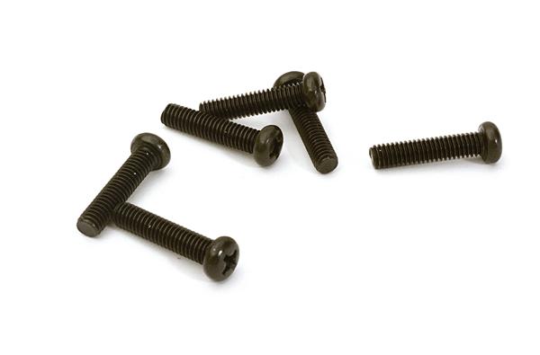 C27624 Metal 4 x 18mm Button Head Phillips Screw (6) RC Hardware - Image 1