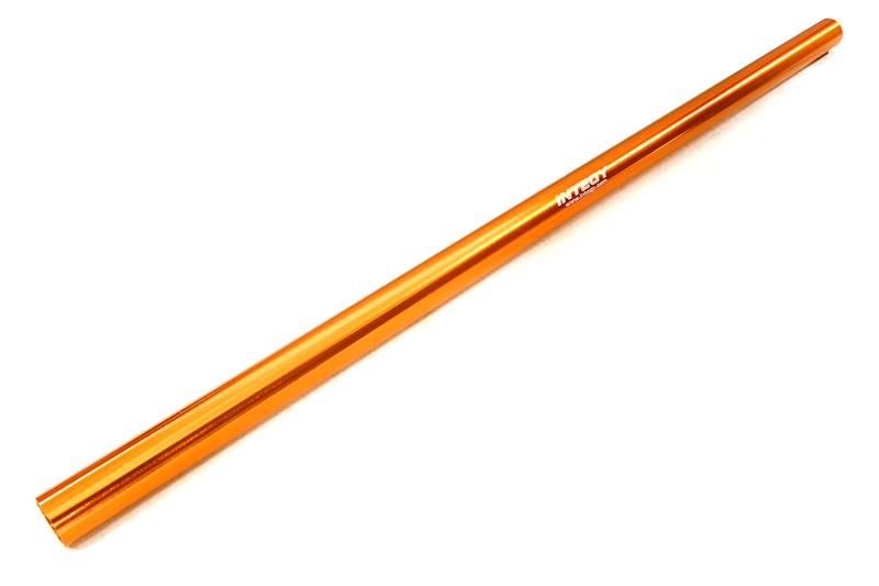 C27628ORANGE Billet Machined Center Main Drive Shaft for Traxxas X-Maxx 4X4 7755 - Image 1