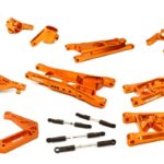 Billet Machined Alloy Suspension Kit for 1/10 Stampede 2WD, Rustler 2WD, Bigfoot